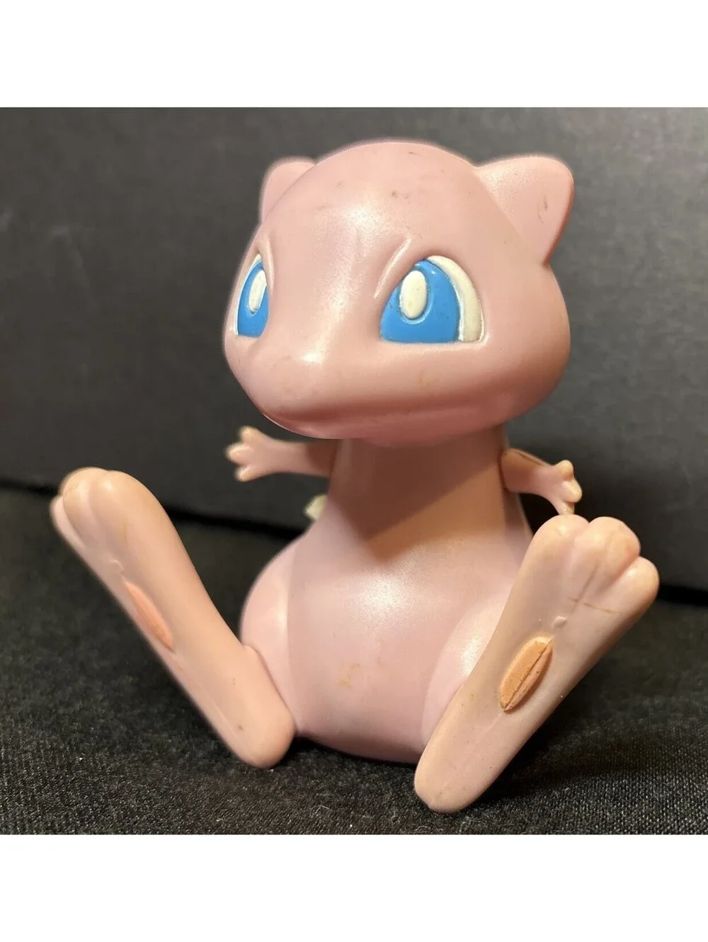 VTG Pokemon Talking Mew Toy Figure Nintendo Tomy 1998 No Tail Works Need Battery